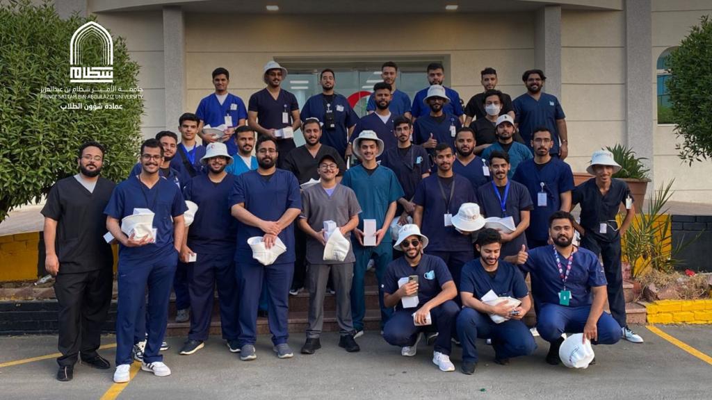 The Scout Club and the Ihsan Volunteer Club at Prince Sattam University are participating in organizing Hajj 1444 AH